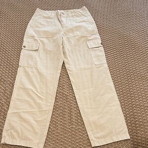 J. Crew Light Tan Cargo Pants